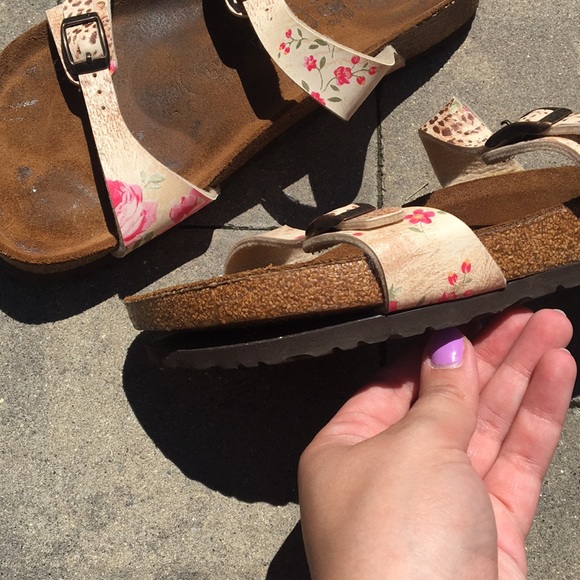 Birkenstock Birkis Floral Cheetah Print 10 - Picture 4 of 4